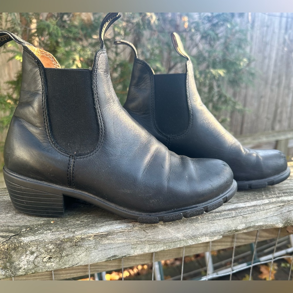 Blundstone Heeled Boots Black 8.5